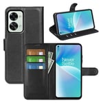 Oneplus Nord 2T      Pu Wallet Case    [Black]