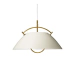 Carl Hansen - The Pendant White Gold E27 With Lift - Pendellampor - Hans J. Wegner - Vit