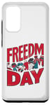Coque pour Galaxy S20 T-shirt graphique Patriotic Freedom USA
