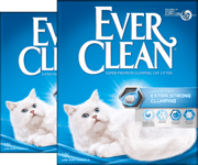 Extra Strong Unscented Kattsand 10 L 2-pack - Ever Clean 10 L x2