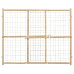 Midwest Homes for Pets 2932WWM-2 Barrière de sécurité en grillage, 81,28 cm de haut et 73,66-127 cm de large, bois