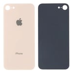 VITRE ARRIERE COMPATIBLE POUR APPLE IPHONE 8 GOLD OR ROSE