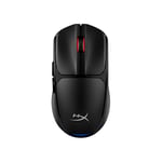 HyperX Pulsefire Fuse - Souris Gaming sans Fil, Ultra-légère 75g, autonomie 85h, ambidextre, 12000DPI, 6 Boutons, Couleur Noire