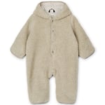 Liewood Fraser Baby Fleeceoverall Mist | Beige | 74 cm