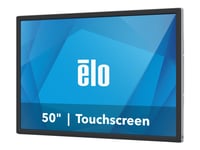 Elo 5053L - Commercial Grade - Led-Skärm - 50" - Öppen Ram - Pekskärm - 3840 X 2160 4K @ 60 Hz - 500 Cd/M² - 4000:1 - 9.5 Ms - 2Xhdmi, Displayport, Usb-C - Högtalare - Svart