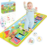 Tapis Piano Musical Enfant avec 8 Animaux danse Jouet Éducatif bébé garçons fill