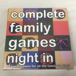 Complete Family Games Night In Mad Moose Cards Dominoes Ludo Charades Tiddly NEW