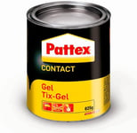 Pattex Colle contact type néoprène- Formule Gel tous matériaux- boite 625 gr, Boîte de 650g