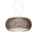 Foscarini Caboche plus grande taklampa dimbar grå