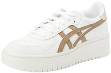 ASICS Femme Japan S PF Sneaker, Poivre Blanc, 35.5 EU