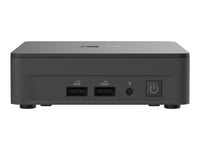 Asus Nuc 13 Pro Slim Kit Rnuc13l5ki300000i - Barebone - Mini-Pc 1 X Core I3 I3-1315Ue / Inntil 4.5 Ghz - Ram 0 Gb - Intel Iris Xe Graphics - Bluetooth 5.3, Ieee 802.11Ax (Wi-Fi 6E), Gigabit Ethernet, 2.5 Gigabit Ethernet - Svart