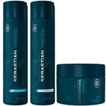 Sebastian Professional Twisted Curl Bundle (Worth £64.20)