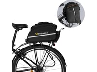 Wozinsky Wozinsky Rymlig 35L Cykelhållare Väska (Regnskydd W Ie) Svart (Wbb19bk)