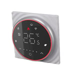 (Black)Wireless Wifi Smart Thermostat Programmable Smart Water Heating Thermo GB