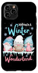 iPhone 11 Pro Walking In A Winter Wonderland Three Gnome Funny Christmas Case