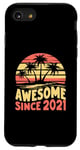 iPhone SE (2020) / 7 / 8 Awesome Since 2021 Birthday Vintage Sunset Case