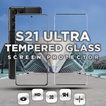 Samsung Galaxy S21 Ultra - Härdat Glas 9H - Super Kvalitet 3D