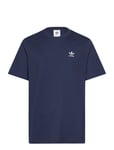 Adidas Originals Trefoil Essentials T-Shirt Marinblå