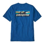 Patagonia Boardshort Logo Pocket Responsibili-Tee - T-shirt homme Endless Blue XL