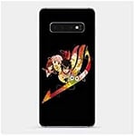 Cokitec Coque pour Samsung Galaxy S10 Manga Fairy Tail Logo Noir