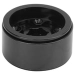 (Black)4pcs RC Aluminum Alloy Wheel Hubs For Axial SCX24 C10 JLU B‑17 1/24 SLS