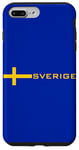 Coque pour iPhone 7 Plus/8 Plus Drapeau de la Suède - Sport - Maillot de sport - Style Sverige