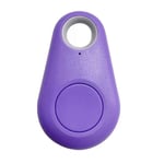 Mini traqueur GPS intelligent pour animaux de compagnie,Bluetooth 4.0,étiquette d'alarme anti-perte,sans fil,sac pour enfant,portefeuille,localisateur de clé,accessoires de mode - Type Violet