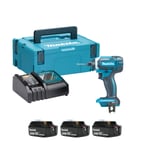 Makita DTD152RTJ-3 18v LXT Impact Driver (3x5Ah)