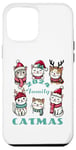 Coque pour iPhone 12 Pro Max Catmas Famille Chat Kitty Funny Christmas Holiday 2024