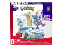 0194735107841 Mega Bloks Pokemon Snow Day Piplupa Hkt20 Pud6 MATTEL