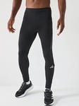 adidas Mens Running Own The Run Tights, Black, Size S, Men