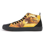 Akedo x Luke Preece x Jurassic Park All Black Signature High Top - UK 11 / EU 45.5 / US Men's 11.5 / US Women's 13