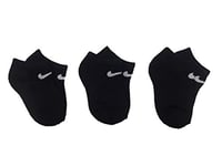 NIKE Little Kids' Dri-FIT Cushioned No-Show Socks 3 Pack