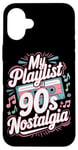 iPhone 16 Plus Throwback Playlist 90s Hits 90s Era 90s Pop 90s Rock Case