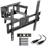 TV Wall Bracket, Swivel Tilt TV Wall Mount for 26-65 Inch Flat &