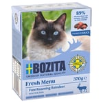 12 x 370 g Bozita Chunks hyytelössä tai kastikkeessa erikoishintaan! - poroa kastikkeessa