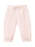 Benetton Baby Animal Embroidered Joggers, Light Powder