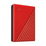 Western Digital Wd My Passport 4Tb Usb 3.2 Gen 1 External Hdd Red