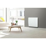 Carrera - radiateur a inertie ceramique 1500W - Coeur pierre naturelle - Bombe - Blanc