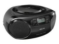 Philips AZB500, 1,85 kg, Musta, Kannettava CD-soitin