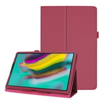 Samsung Galaxy Tab A 10.1 (2019) litchi läderfodral - Ros