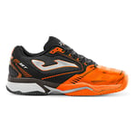 Joma Homme Chaussures de Padel-T.Set Men Tennis, Orange/Noir, 43.5 EU