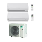 Climatiseur Bi split Daikin 2MXF40A + 2 unités réversible CTXF25C R32