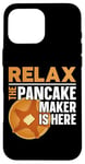 iPhone 16 Pro Max Pancake Lover Kids Watercolor Relax The Pancake Maker Is Case