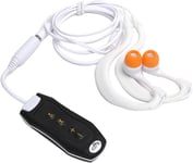 Lecteur MP3 étanche, MP3 de Sport de Plongée Portable 4 Go avec écouteurs et Clip, Prise en Charge de la Diffusion FM (87 MHz108 MHz), pour Le Sport