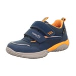 Superfit Boys Storm Gore-Tex Sneaker, Blau/Orange 8030