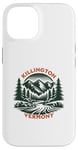 Coque pour iPhone 14 Killington Vermont Mountains Nature Randonnée Camping