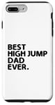 Coque pour iPhone 7 Plus/8 Plus Best High Jump Dad Ever High Jumping Track And Field Athlète