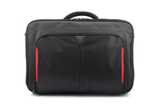 Targus 17-18'' Classic+ Clamshell Laptop Bag - Svart/Röd