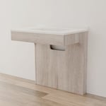 Cuisibane - Meuble simple vasque pmr altea 80 cm - Cambrian oak